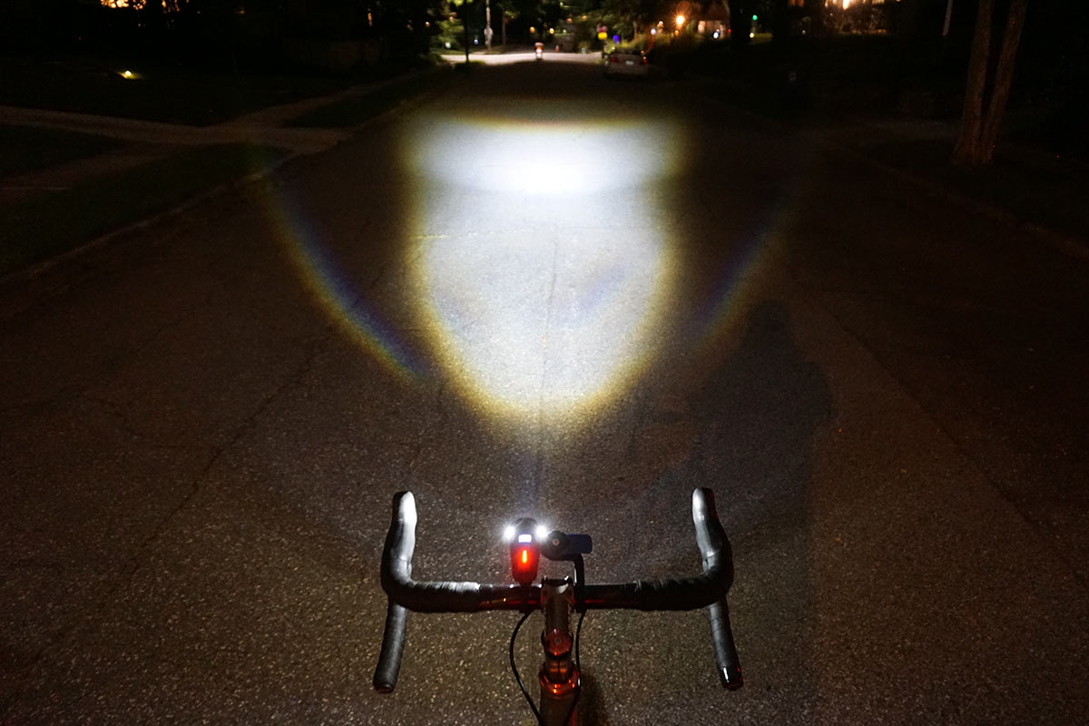 kryptonite incite X6 bicycle headlight review and beam pattern