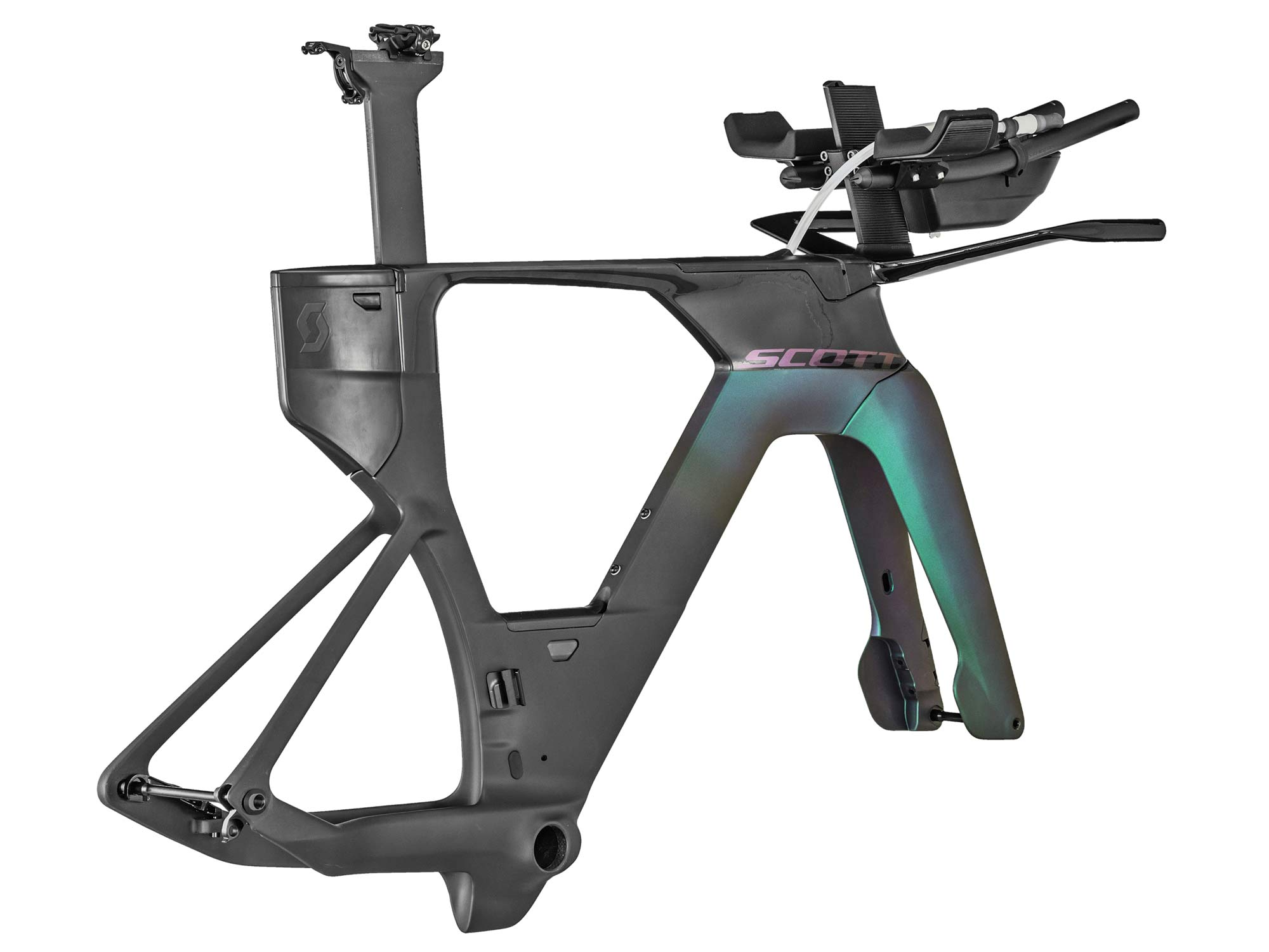 2021 Scott Plasma 6 integrated aero carbon triathlon bike, frameset