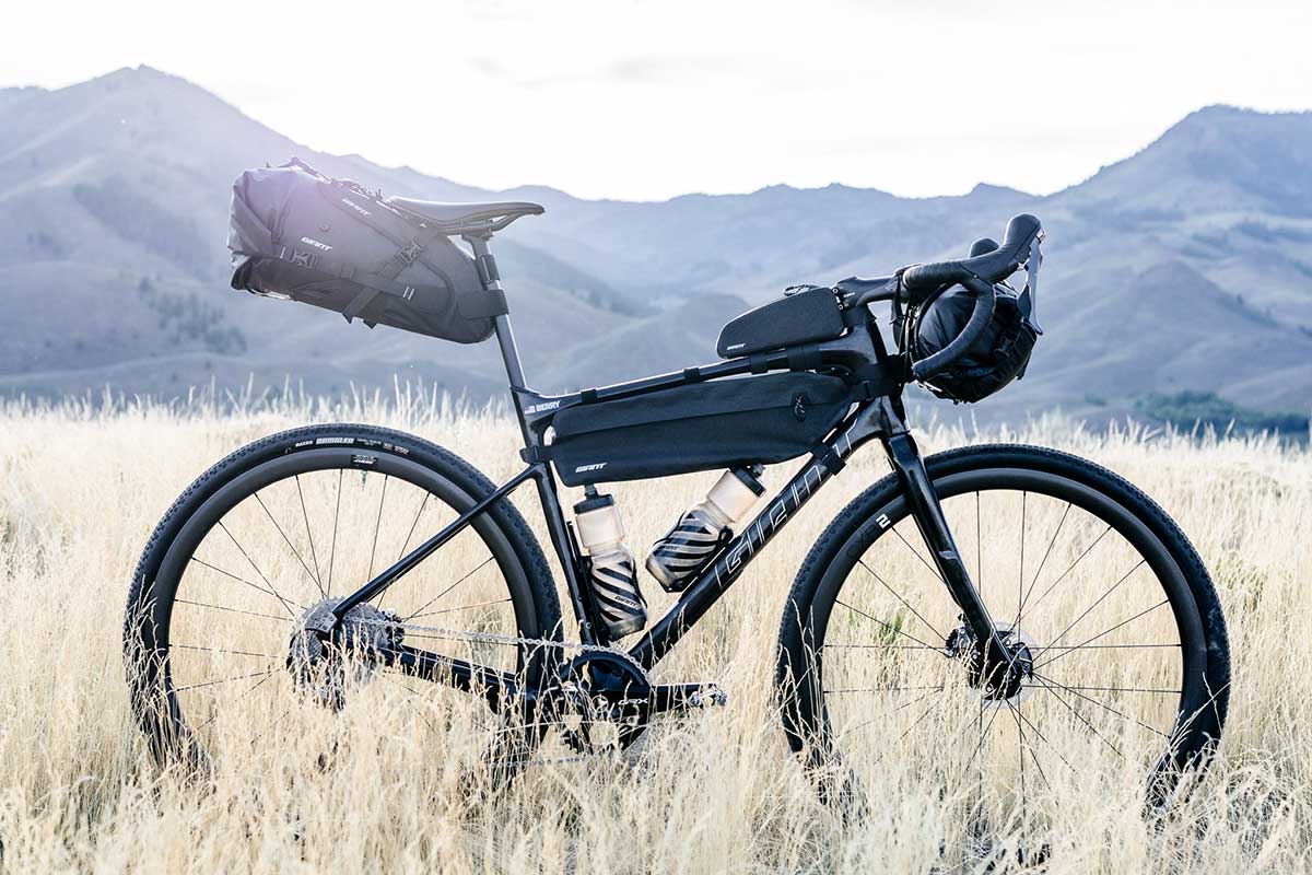 giant h2pro bikepacking bags h2tex waterproof material durable