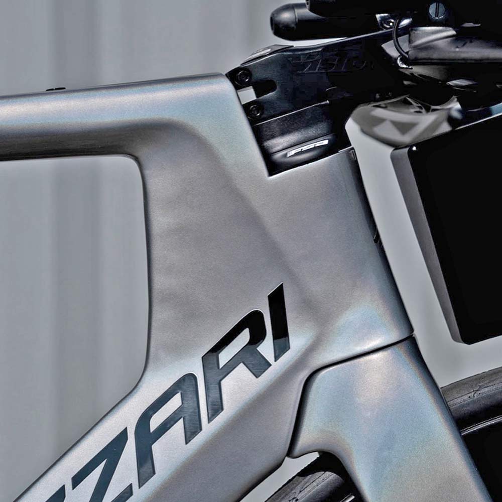 Fezzari prototype carbon triathlon superbike, fully internal cable routing FSA ACR