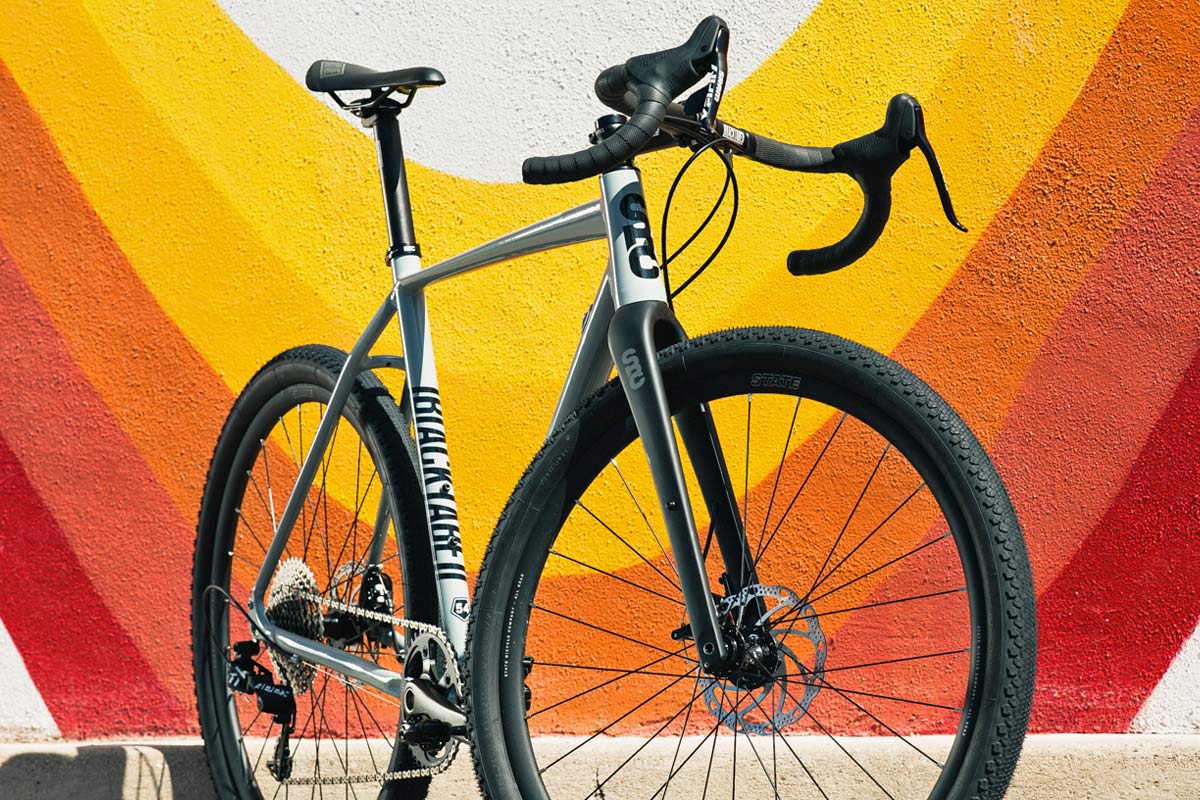 State 6061 Black Label All-Road affordable alloy gravel bike, angled