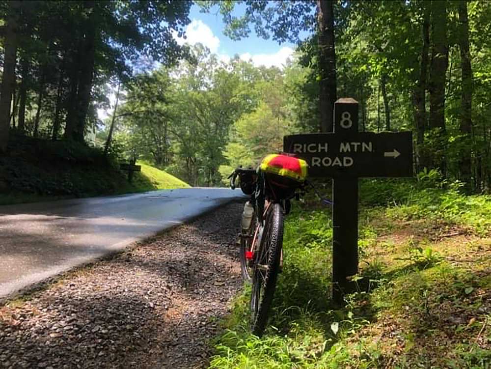 gravel cycling the heinous loop in great smoky mountains national park