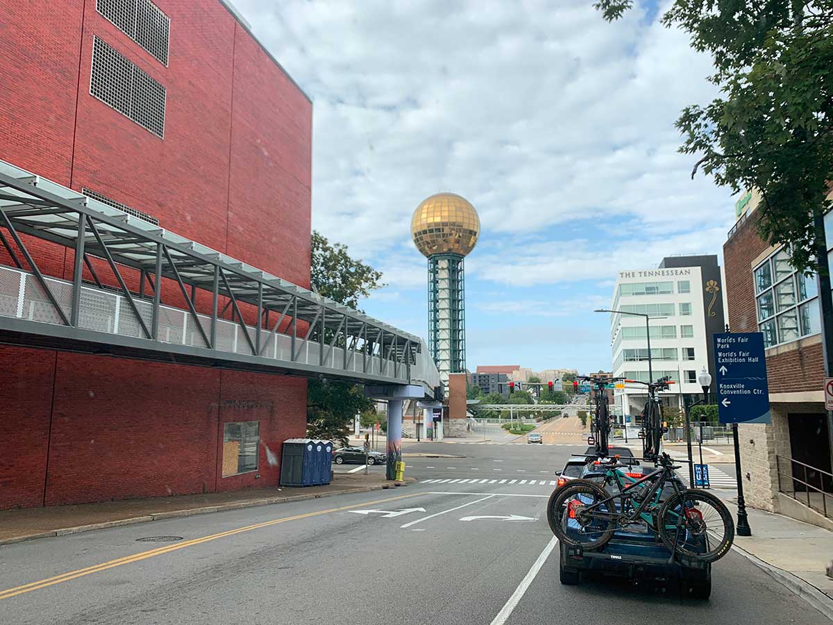 knoxville sunsphere tower in downtown
