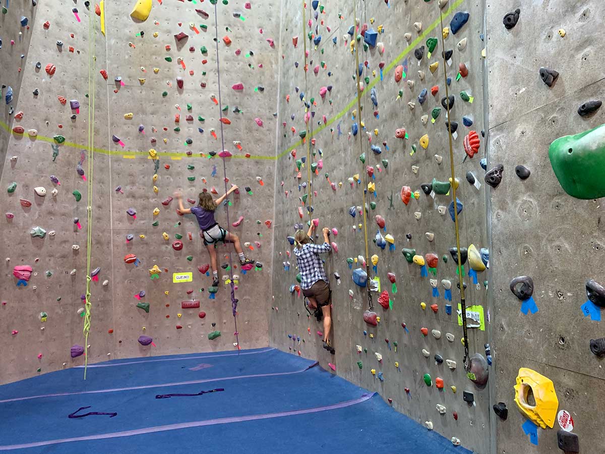 river sports outfitters indoor climbing gym in downtown knoxville tennessee
