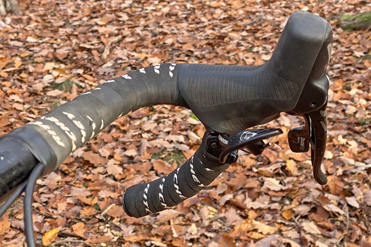FSA Flowtron AGX gravel dropper post, First Look Review: 27.2mm internally routed dropper seatpost with dropbar remote, on bike