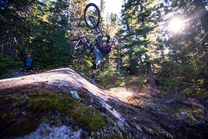 Knolly Chilcotin 167, footplant