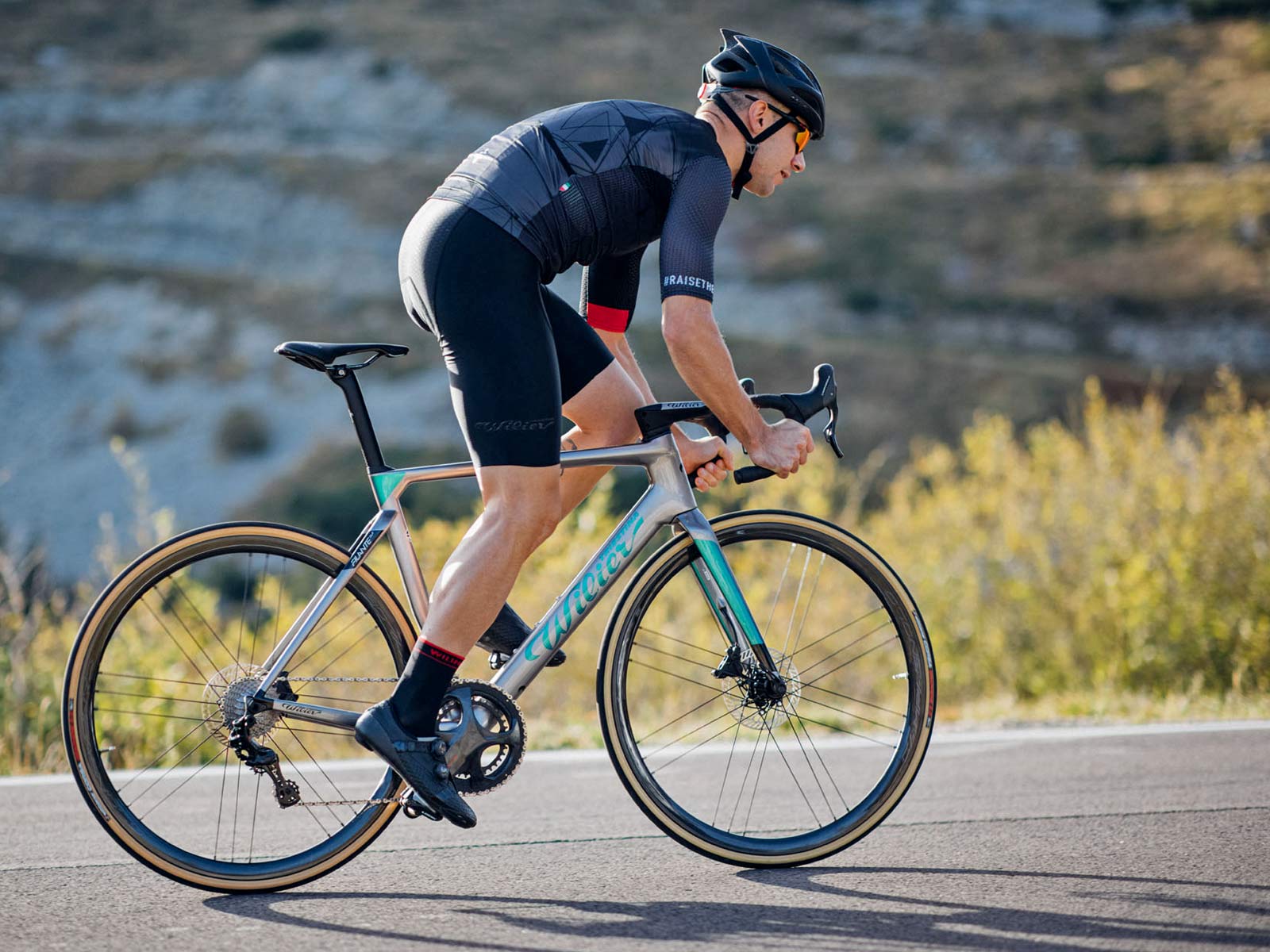 Wilier Filante SLR aero road bike, pro lightweight all-rounder carbon aero road race bike, climbing