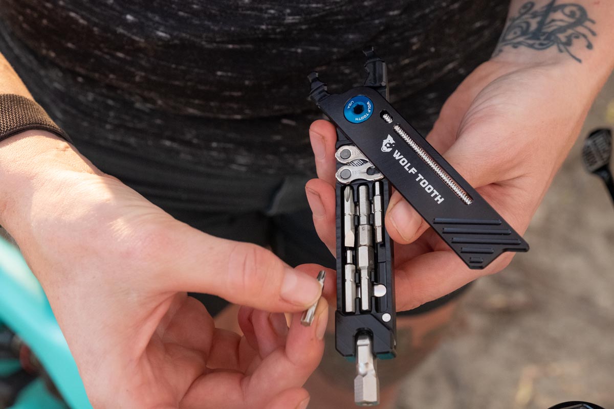Wolf Tooth Components 8-bit Pack Pliers close up