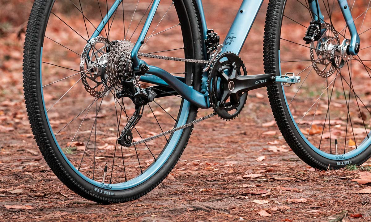 2021 Rondo Ruut 2X gravel bikes with GRX in carbon or alloy, Shimano GRX sub-compact double drivetrains