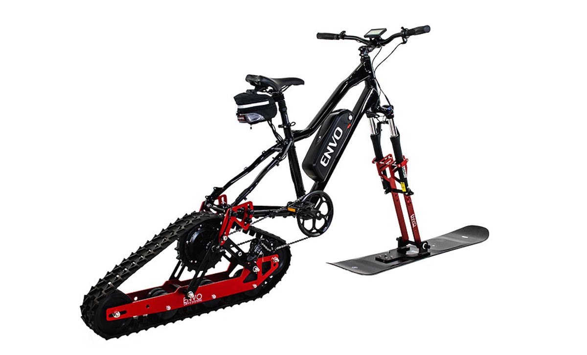 ENVO Snowbike Conversion kit side profile like timbersled kind of