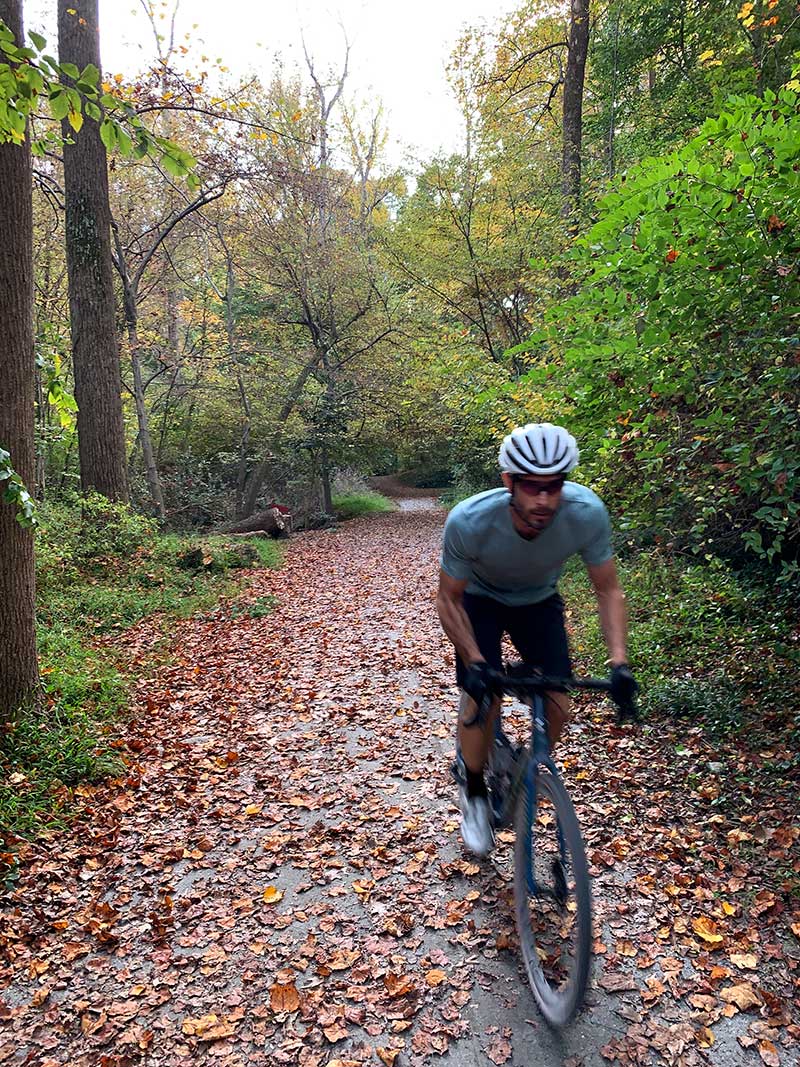 tyler riding a gravel bike for his editors choice selections for 2020