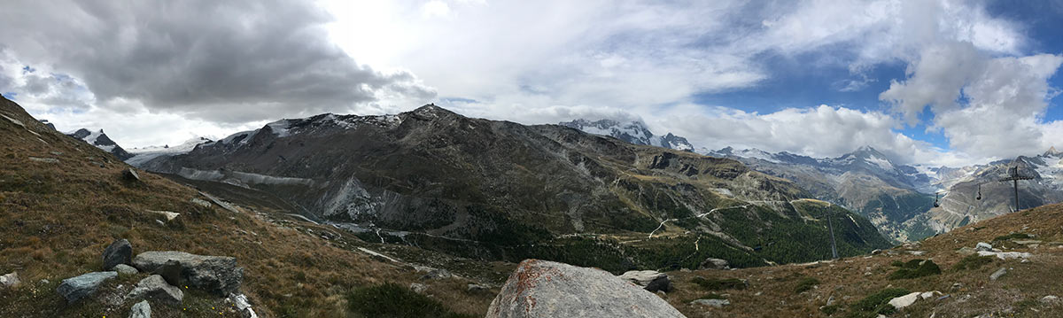 zermatt mountains swiss alps panorama