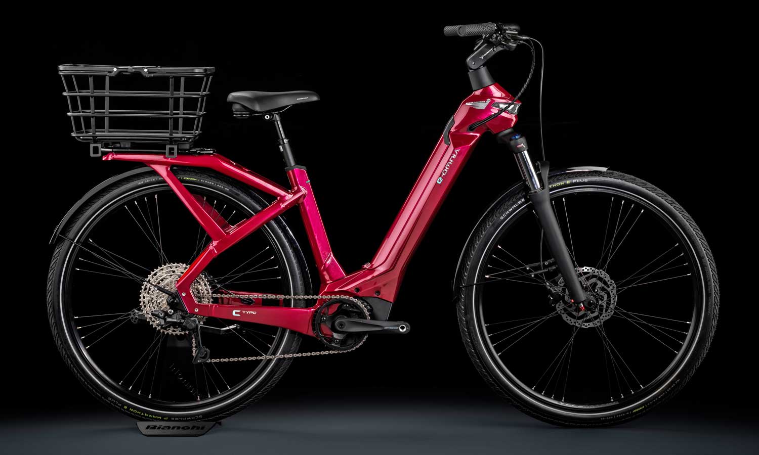 2021 Bianchi e-Omnia alloy e-bike eMTB family, city commuter trekking tourer mountain, C-Type