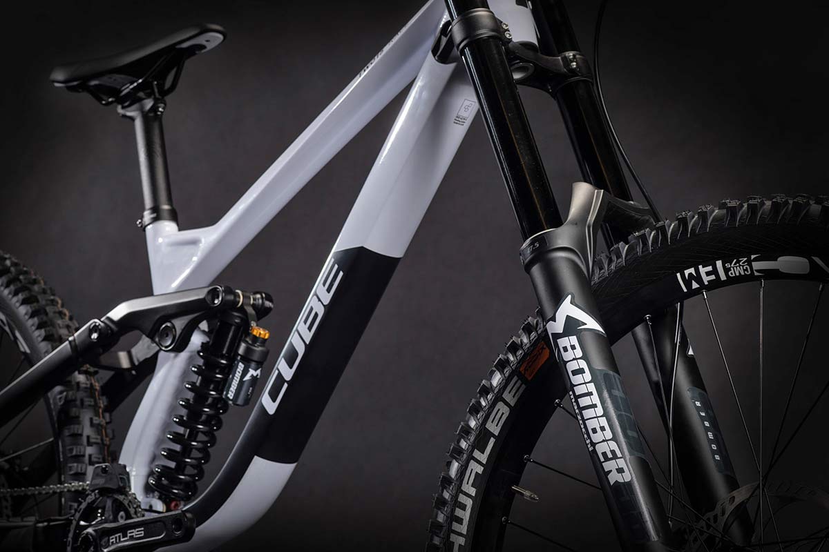 2021 Cube Two15 HPA alloy 27.5 downhill mountain bike, details