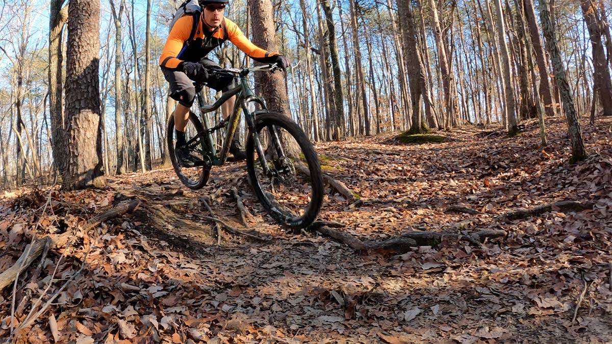 ibis ripley af alloy mountain bike review and riding action photos