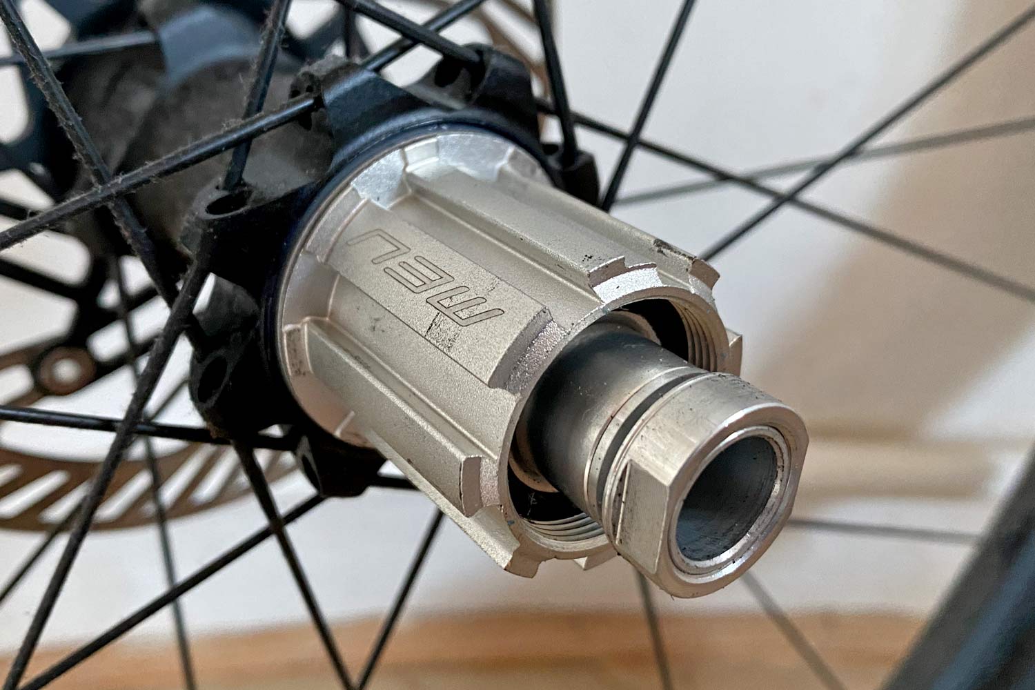 Campagnolo N3W freehub body Tech Feature in detail, new Campy backwards compatible gravel road bike wheels