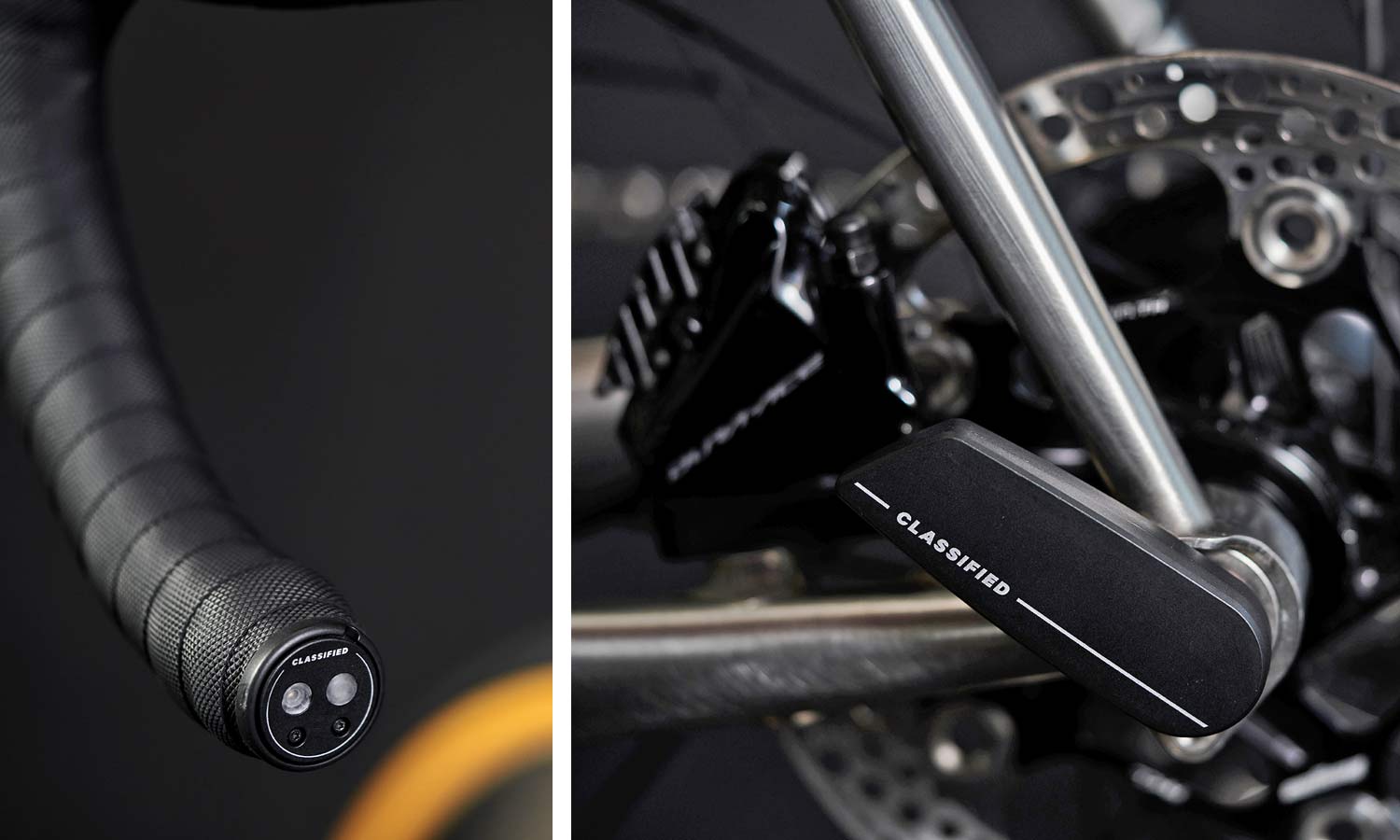 Jaegher Hurricane Unlimited custom steel gravel bikes, Classified Cycling wireless hub details