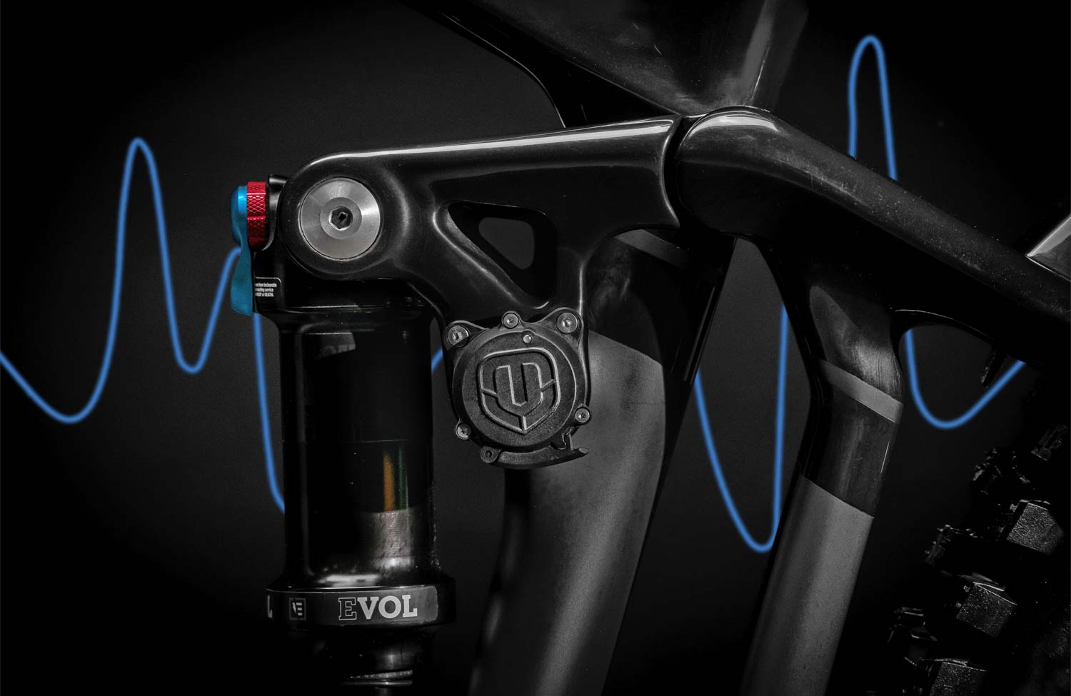 Mondraker MIND integrated telemetry tracking system suspension setup and analysis