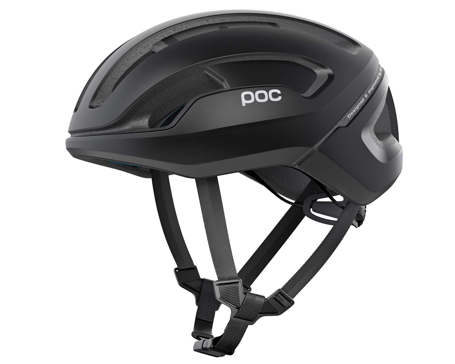 POC Omne Eternal solar-powered helmet with integrated lighting, side