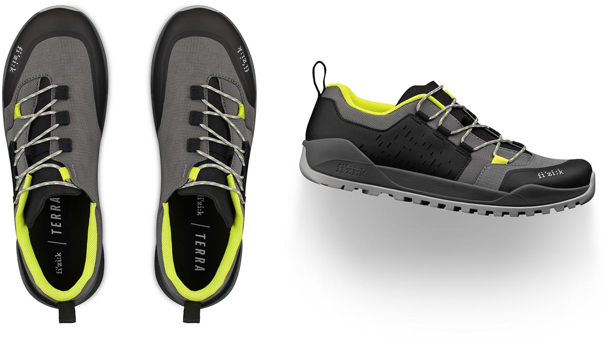 fizik terra ergolace x2 emtb shoes yellow grey