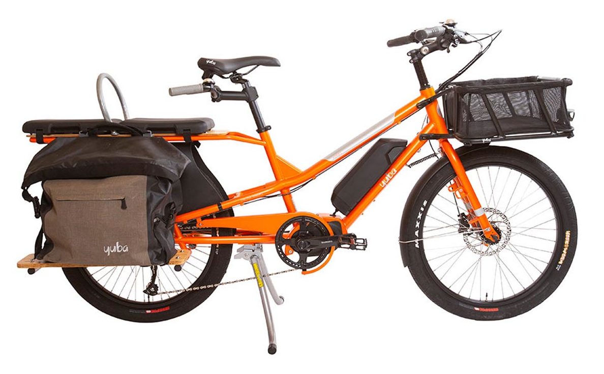 Kombi E5 Compact Cargo bike with bags