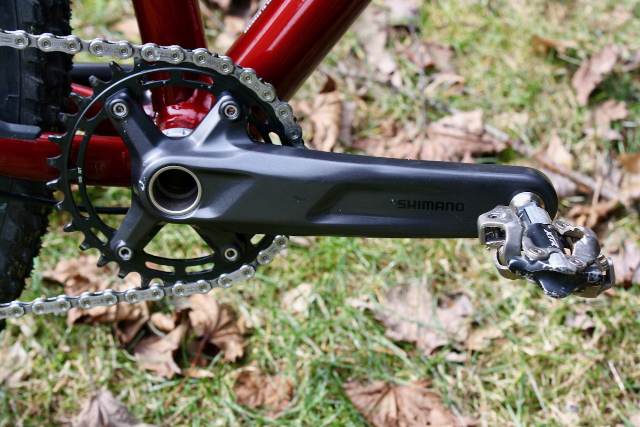 Specialized Chisel XC Bike Review Shimano Crankset 