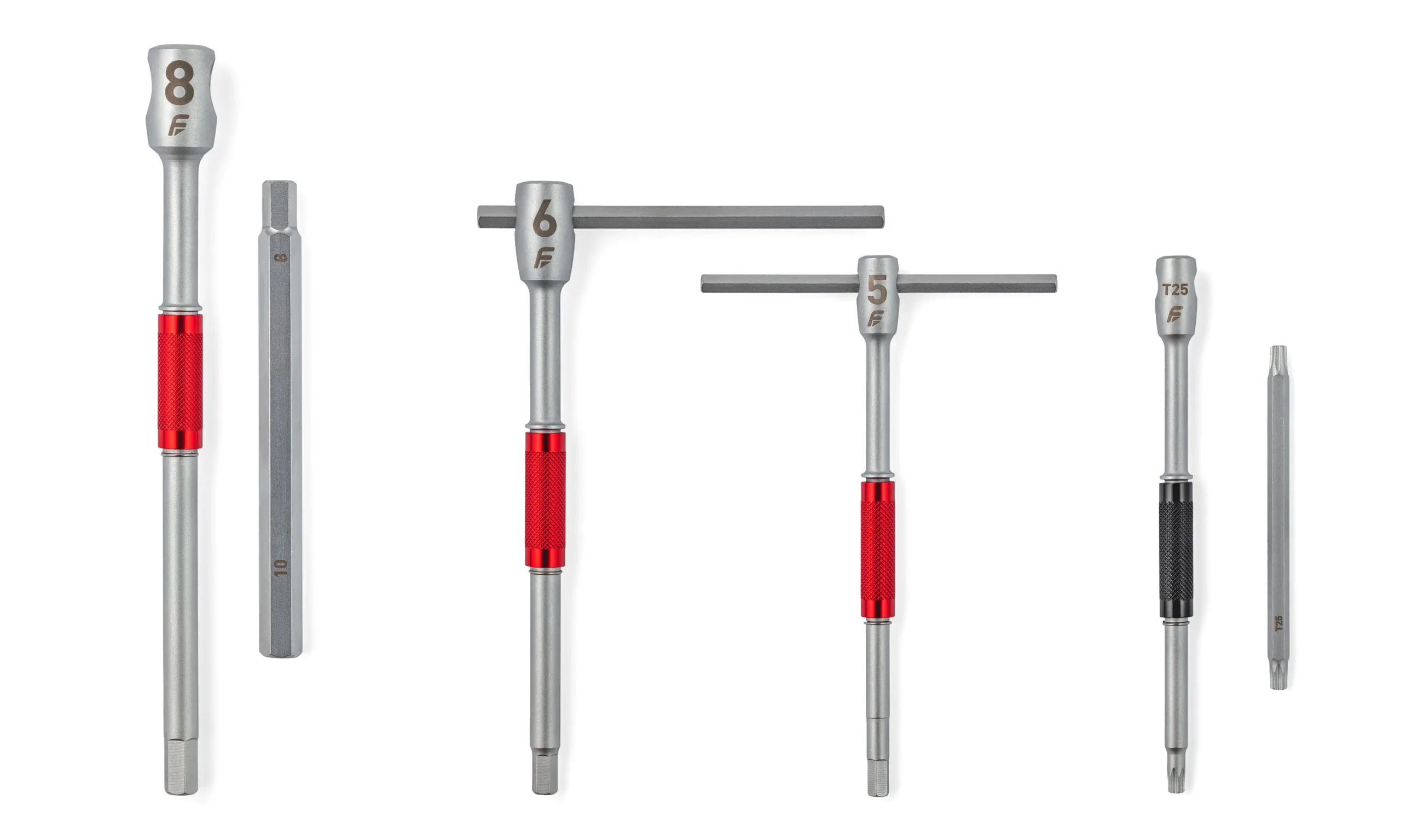 Feedback Sports Modular T-Handle Kit of hex & torx wrenches, options