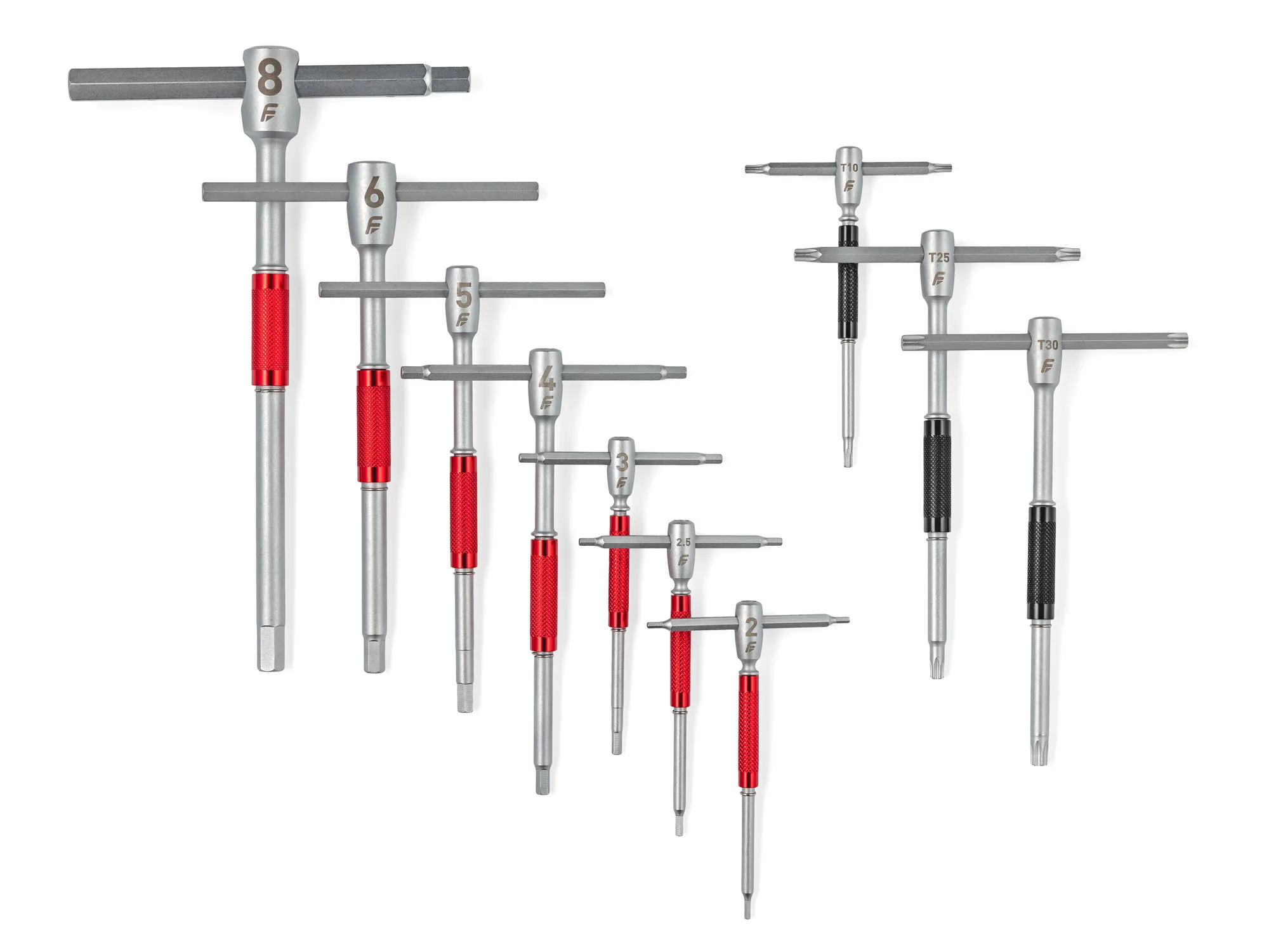 Feedback Sports Modular T-Handle Kit of hex & torx wrenches, complete set