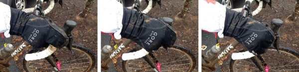 Gore Windstopper Thermo cycling gloves with standard and lobster fingers