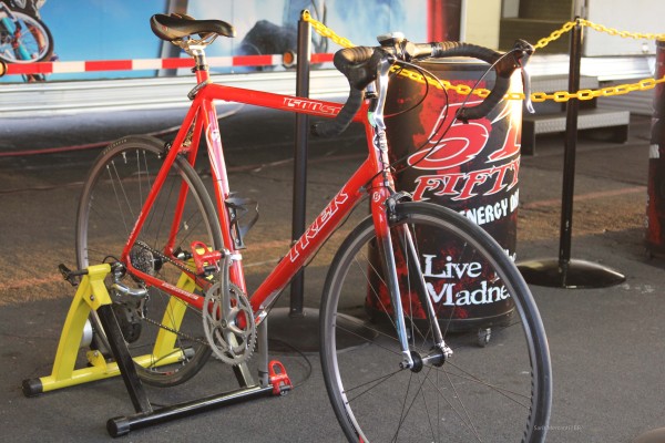 Killian Rusk 250 Race Bike and Trek Warm up Bike (2)
