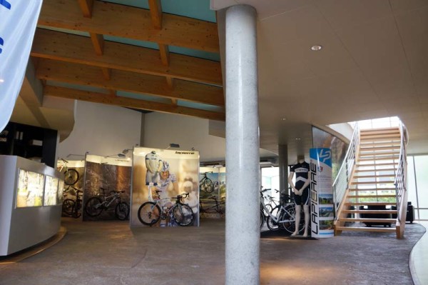 Lapierre Cycles headquarters tour - showroom