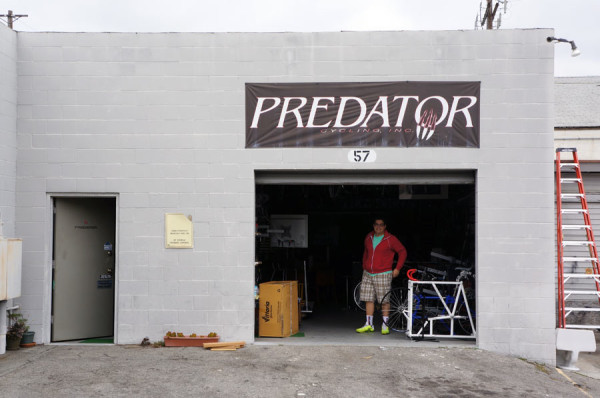 Predator Cycles factory tour - carbon fiber workshop for bicycle frames repairs and component manufacturing