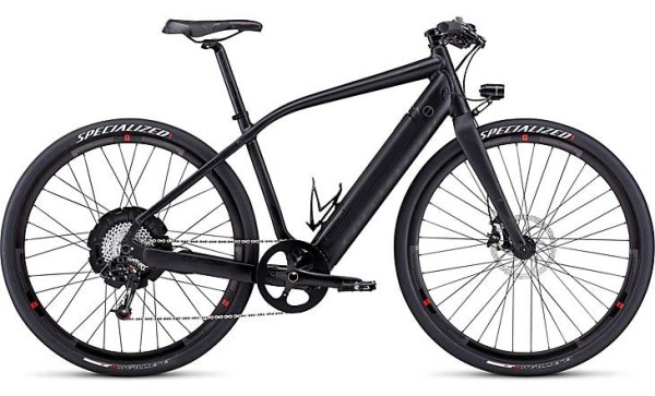 2014 Specialized Turbo-S e-bike gets stronger battery and better electronics with a new all-black colorway