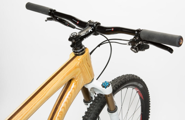 Connor Cycles wood mountain bike