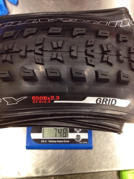 Purgatory Grid  2.1 Specialized Tire Actual Scale Shot Weight