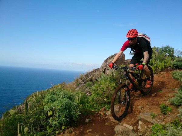 bikerumor pic of the day mountain biking tenerife, the canary islands