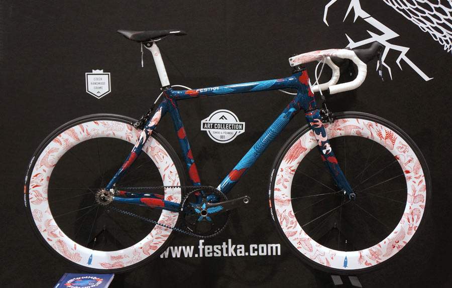 NAHBS 2014: Festka Shows Amazing Artist Series Bike, New Titanium Frames & Much More!