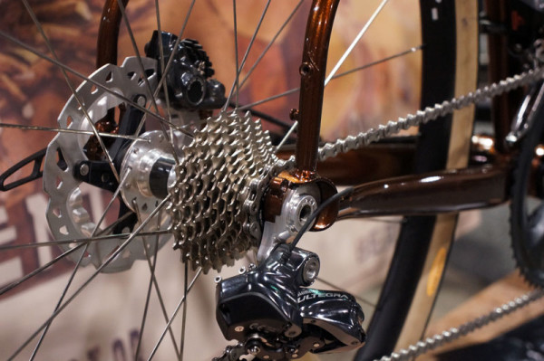NAHBS2014 - HED gravel road bike and Ardennes Plus 650b road bicycle wheels