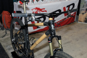 Boo bikes fat bike tiger custom paint bamboo rack tandem (13)