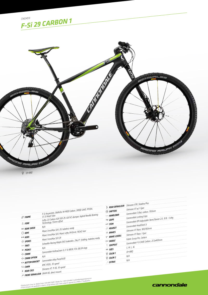 Countryside Billy Formand 2015 Cannondale F-Si Carbon Race Hardtail Unveiled, Integrates Everything -  Bikerumor