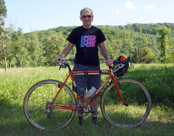 Richard Sachs personal cyclocross race bike for Ballers Ride