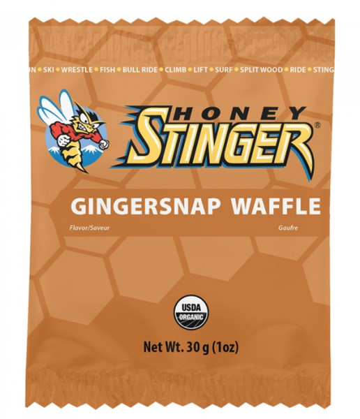 Honey Stinger ginger snap waffle