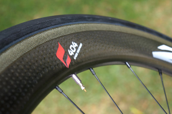 Zipp 404 Firestrike aero road bike wheels with improved wet weather braking performance