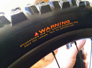 Sneak Peek: Prototype Maxxis Downhill Mountain Bike Tires - Bikerumor