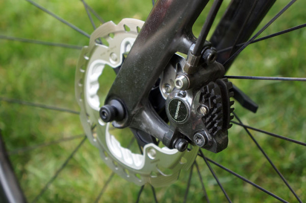 shimano r785 hydraulic road disc brakes ride review