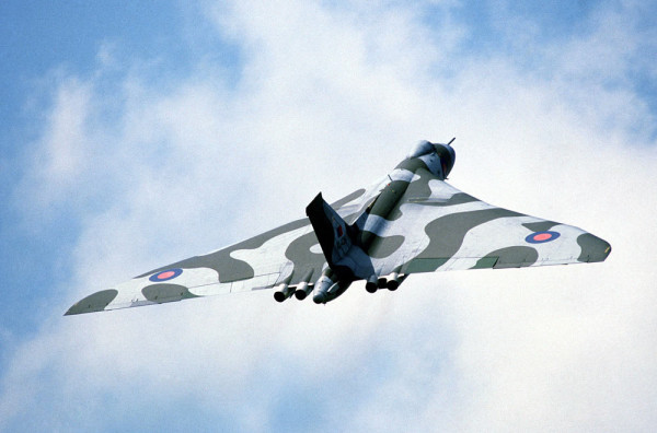 The Avro Vulcan Bomber, inspiration for the new Saracen bike.
