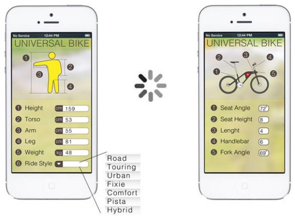 Universal Bike Fit App