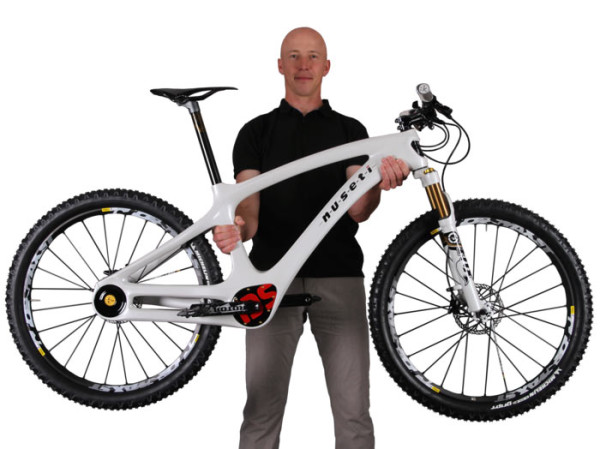 nuseti inner drive system internal gear box mountain bike from world cup pro downhill racer Gregory Zielinski