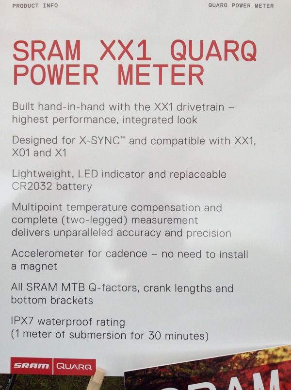 2015 quarq xx1 power meter crankset