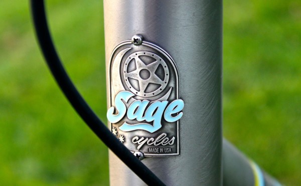 Sage Cycles 2014 PDXCX Headtube Badge